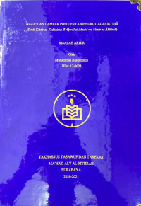 Image of NAZA' DAN DAMPAK POSITIFNYA MENURUT AL QURTUBI